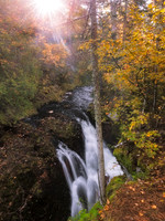 Autumn Sun at Manganese Falls