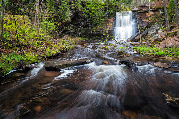 Spring At Hungarian Falls